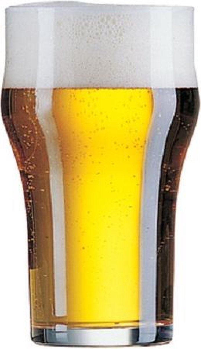 Arcoroc Nonic - Bierglazen - 34cl - (Set van 12) En Yourkitchen E-kookboek - Heerlijke Smulrecepten