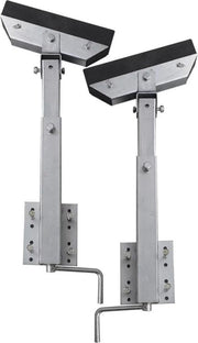 vidaXL Stalen frame ondersteuning voor de boot aanhanger 63-88 cm (set van 2)