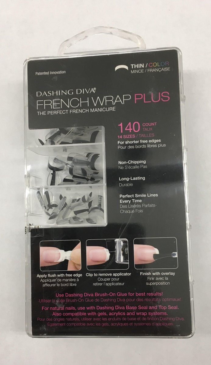 Dashing Diva French Wrap Plus Thick Black