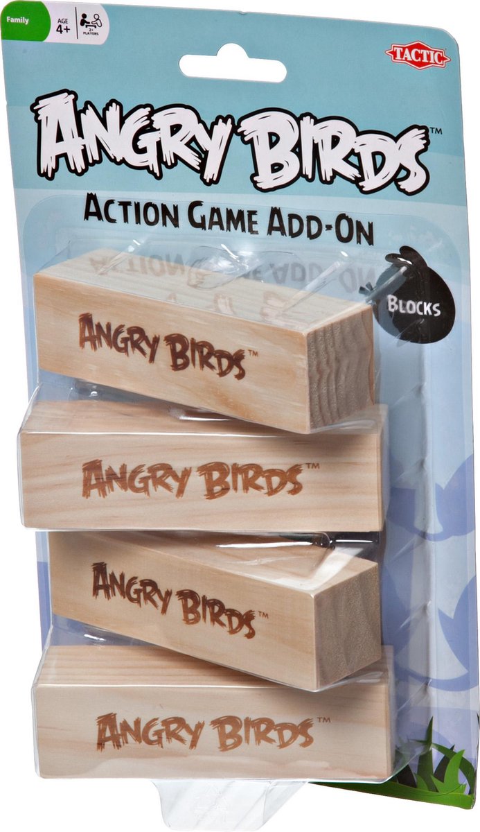 Angry Birds: uitbreidingsset hout - Indoor Actiespel