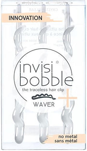Invisibobble - Waver Plus - Crystal Clear (3 Haarschuifjes)