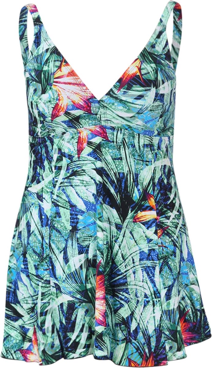 Badjurk met tropische print