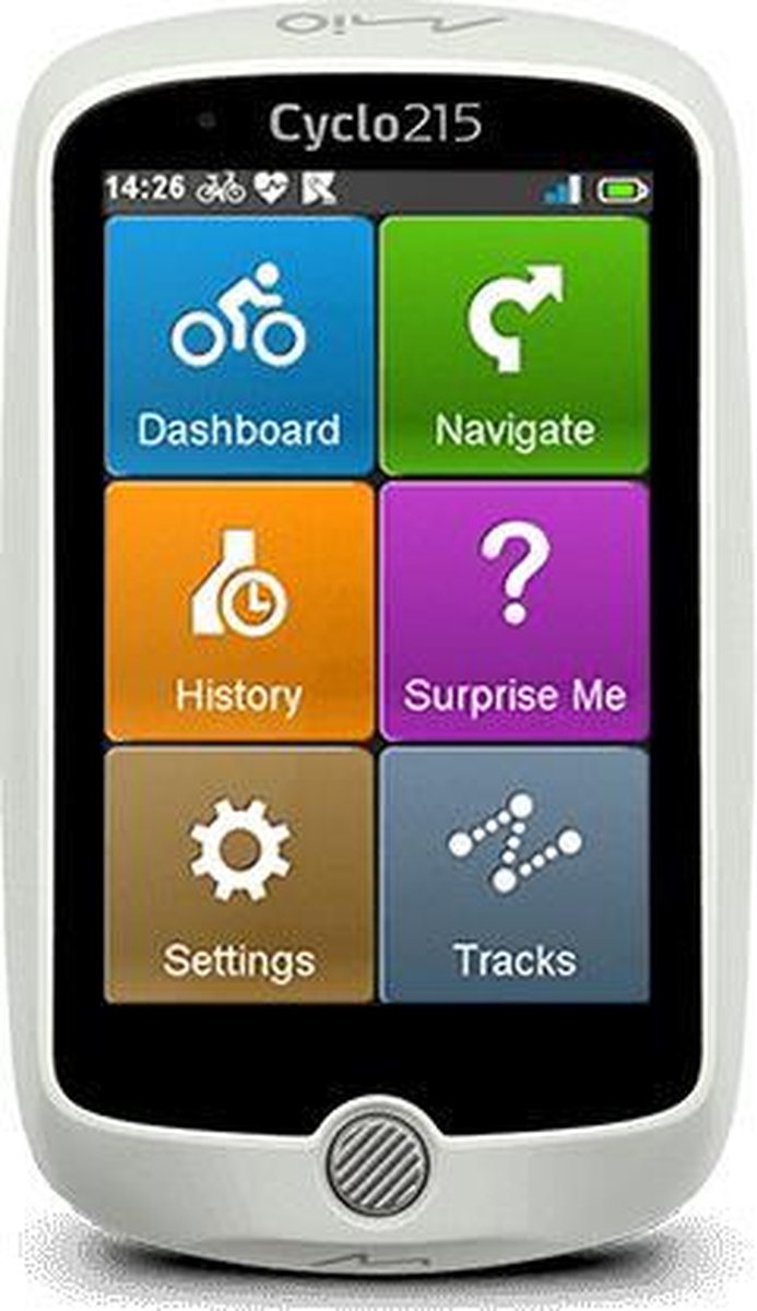 Mio Cyclo 215 Full EU - GPS fietsnavigatie