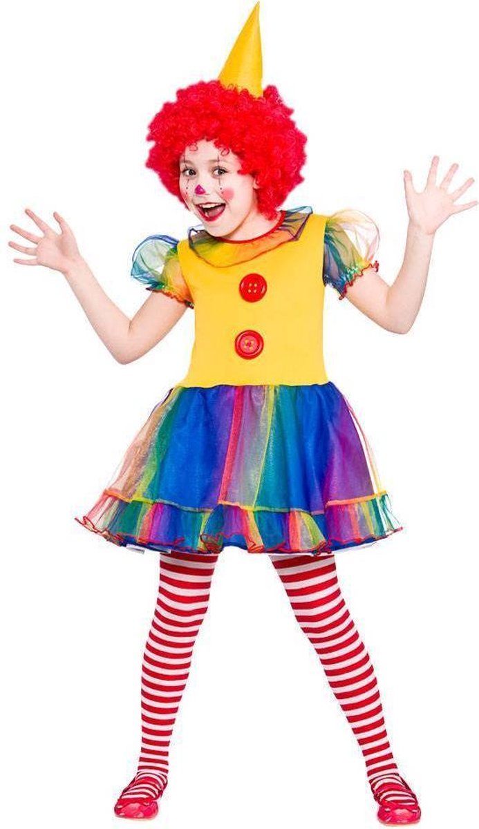 E-Carnavalskleding.nl: 116cm - e-Carnavalskleding.nl Clowntjes jurkje Peti