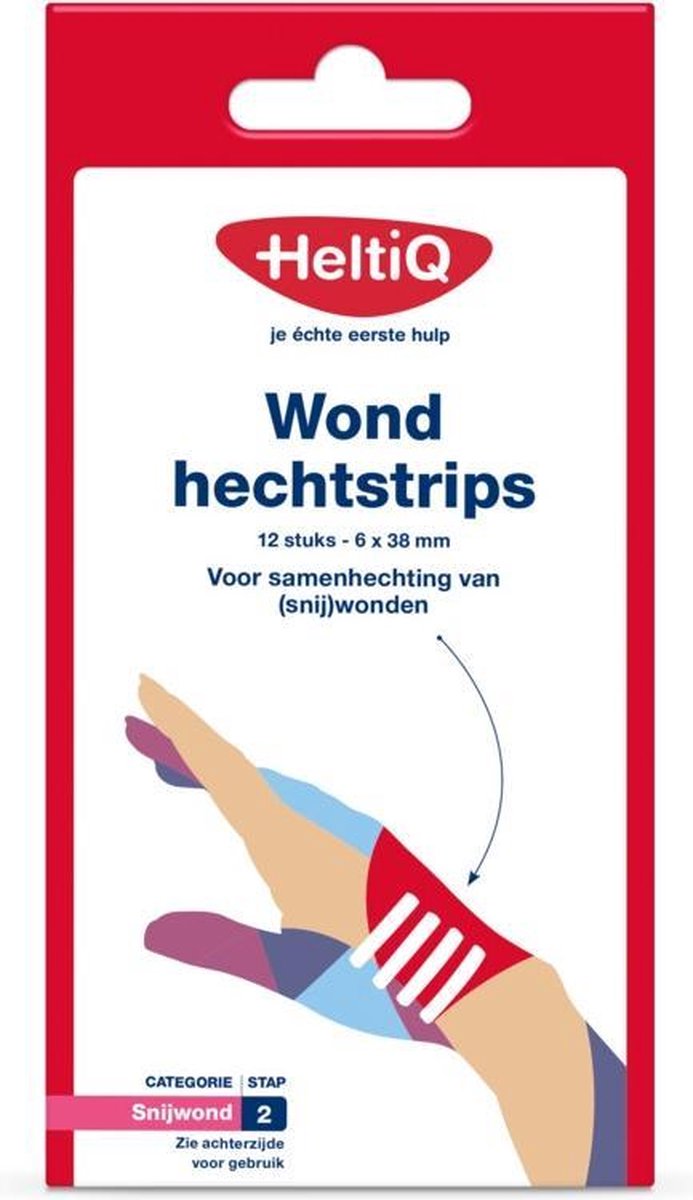 Heltiq Wondhechtstrips 12 stuks