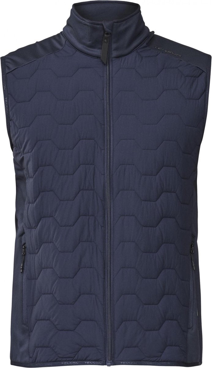 Tenson Bodywarmer Fitz Heren Polyamide Donkerblauw Maat 3xl