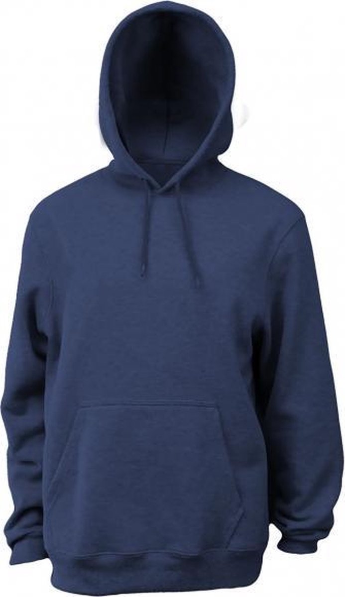 Soffe Training Fleece Hooded Sweatshirt Sporttrui Met Capuchon- Navy - Small