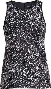 Röhnisch Sporttop Flattering Dots Dames Zwart Maat Xs