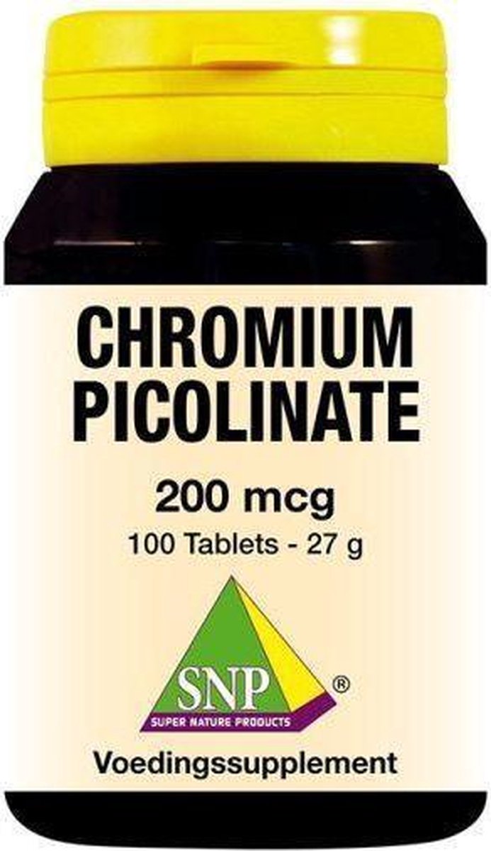 SNP Chroom picolinaat 200 mcg Tabletten