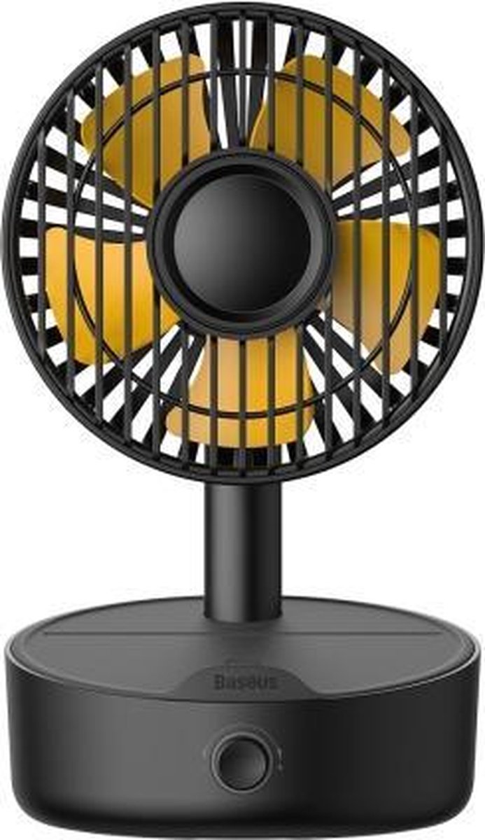 Baseus WXYZ-B01 Hermit 12V 2A multifunctionele desktop draadloze oplader oscillerende elektrische ventilator