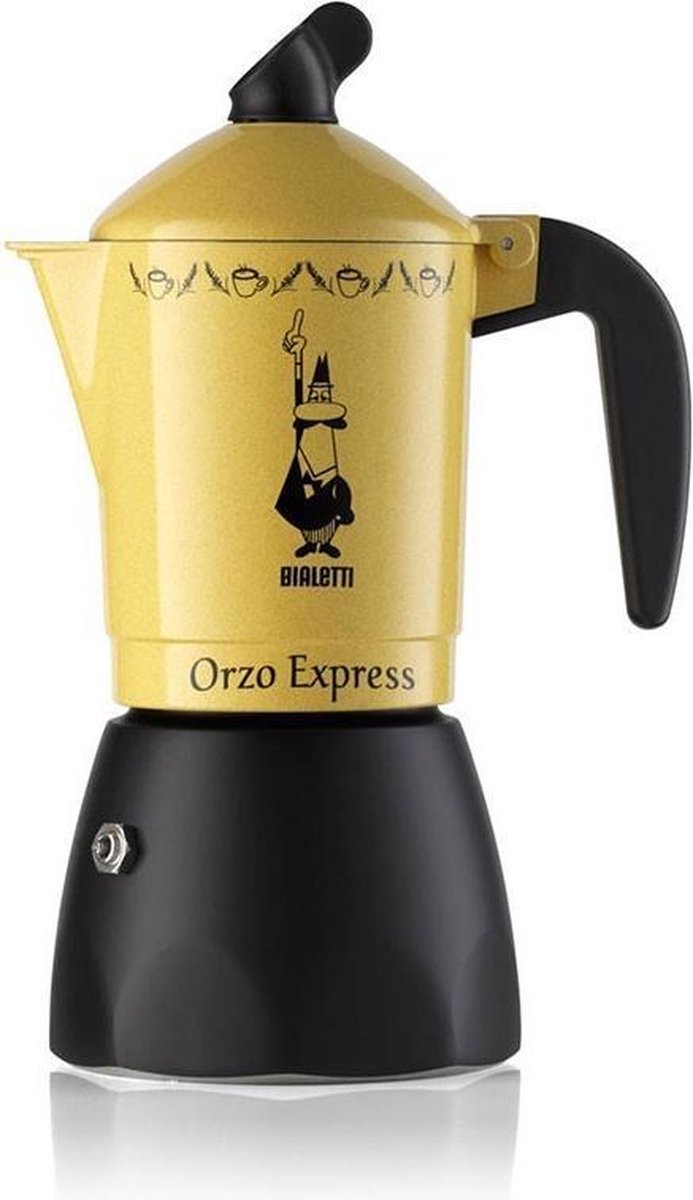 Bialetti Orzo Express Moka pot Zwart