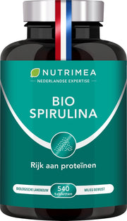 SPIRULINA - Superfood - NUTRIMEA - Biologisch - Rijk aan eiwitten - 540st