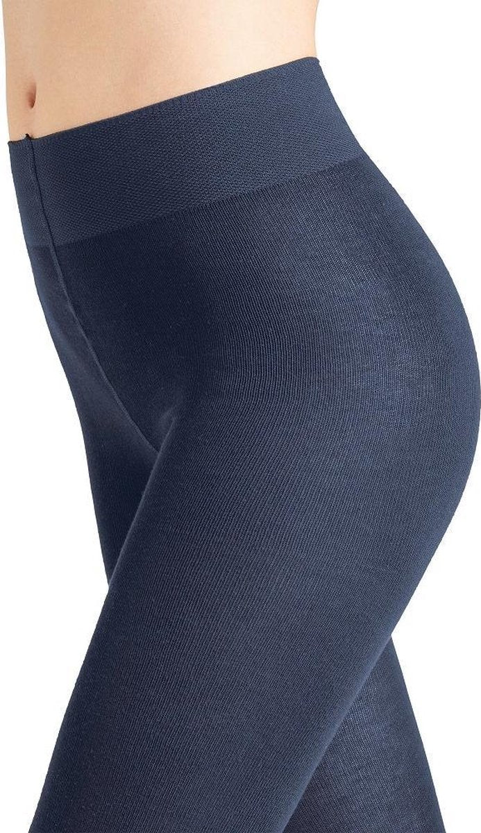 FALKE Family Katoenen Damesmaillot 48665 - Blauw 6499 navyblue Dames - 42-44