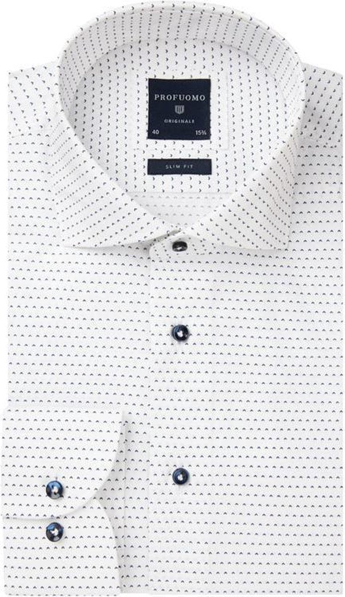Profuomo PPRH4A0006 Business overhemd - Maat 39 - Heren