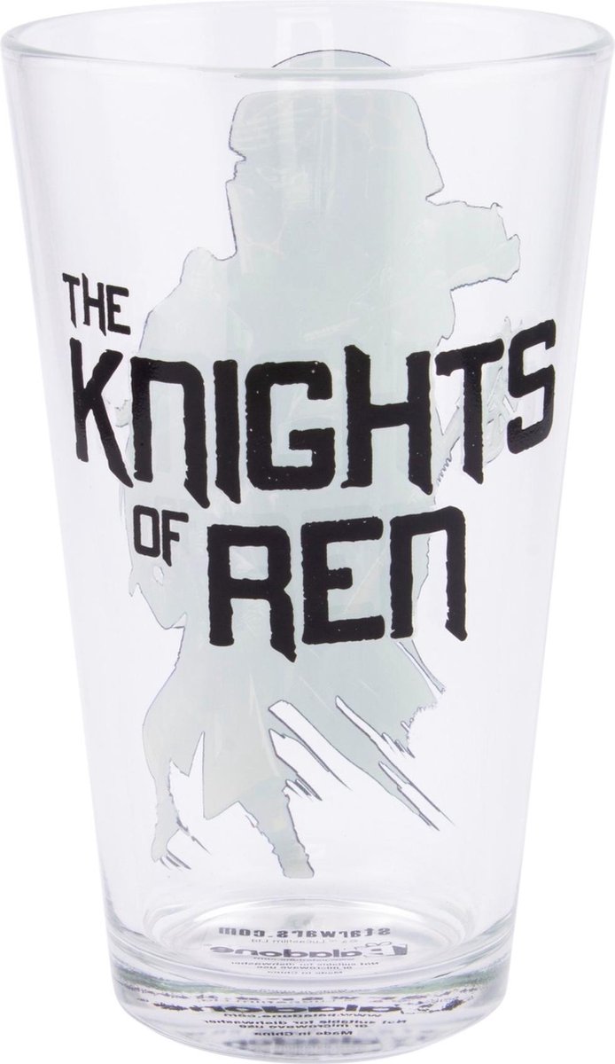 Paladone Glas Star Wars: The Rise Of Skywalker 12 Cm Zwart