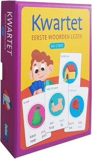 Deltas Kwartet - Eerste Woorden Lezen Avi Start Junior