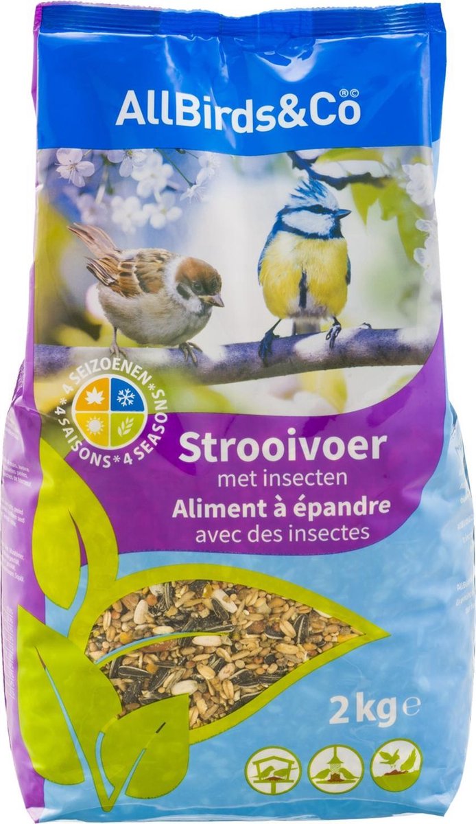 AllBirds & Co Strooivoer - 2 kg