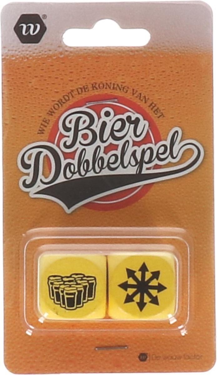 dobbelsteen spel - kan het ook spelen met frisdrank of water