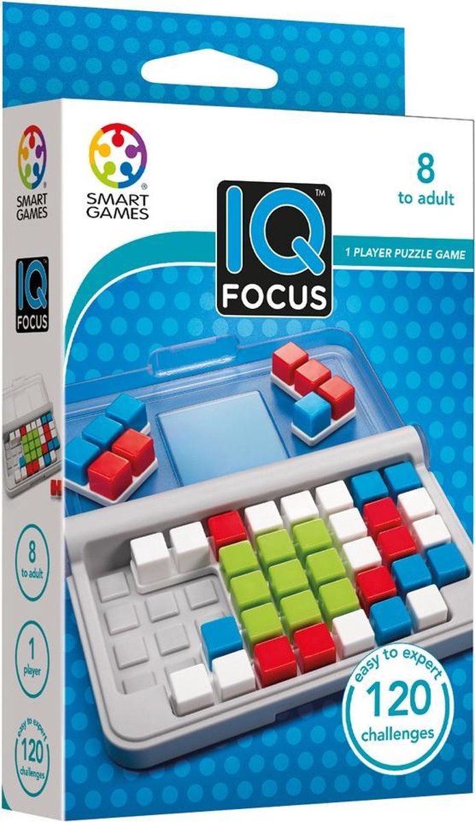 SmartGames IQ Focus (120 opdrachten) - Denkspel