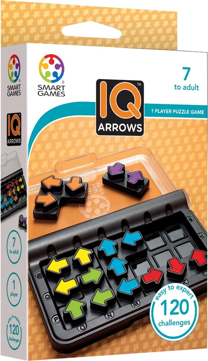 SmartGames IQ Arrows (120 opdrachten) - Denkspel