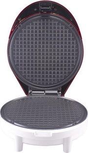 Beper P101CUD001 - wafelmaker - aluminium plaat - antiaanbaklaag - rood
