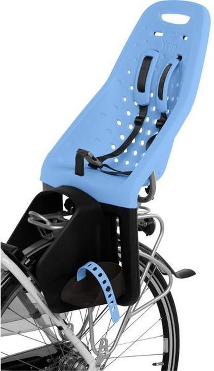 Achterzitje thule yepp maxi baby blue inclusief zadelbuisbevestiging - BLAUW
