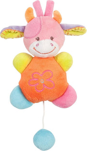 Nattou Funny Farmers Mini Muziektrekker Koe