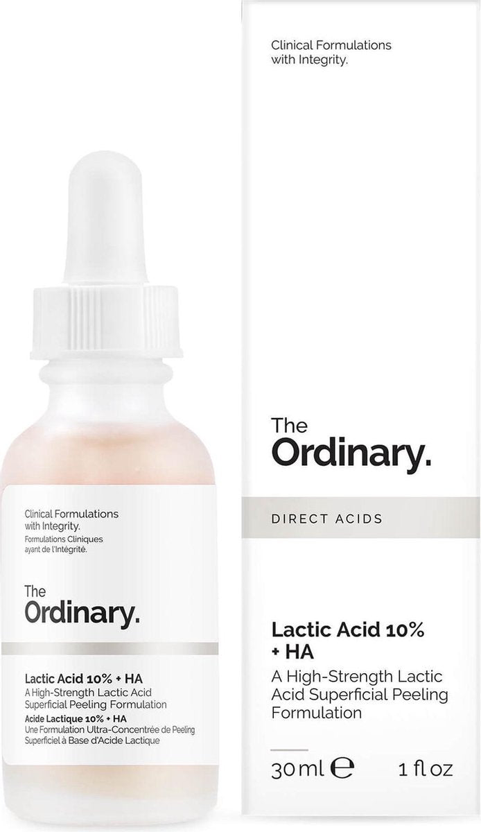 Lactic Acid 10% + HA 2% Superficial Peeling Formulation 30ml