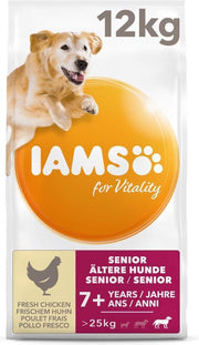 Iams Dog Senior Large Kip 12 kg