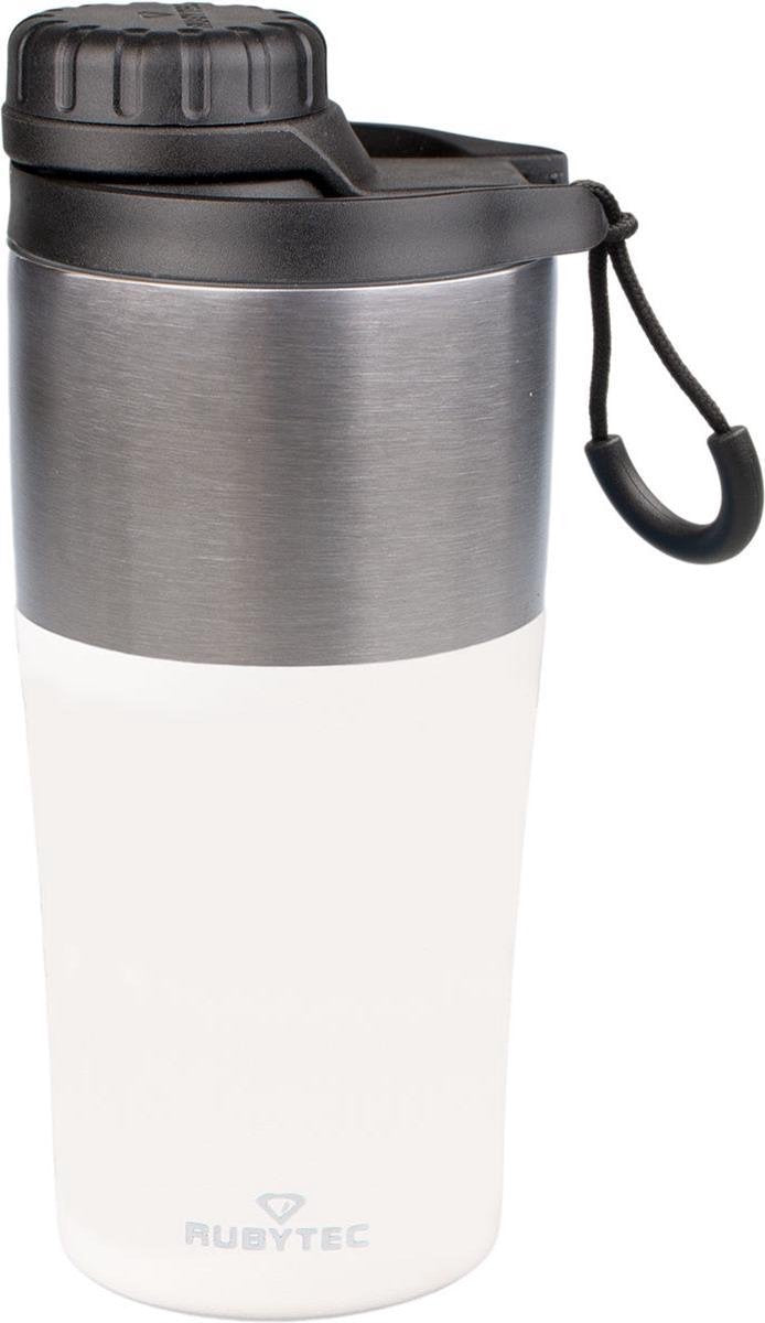 Rubytec Isolatiebeker Bigshot 350 Ml Rvs/polypropeen Wit