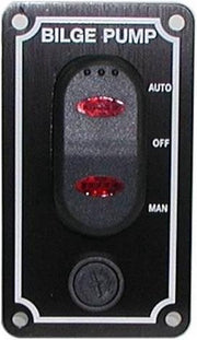 Bilge pomp schakelpaneel On-Off- Auto