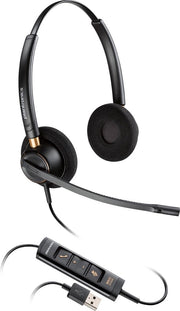POLY EncorePro HW525 Headset Hoofdband Zwart