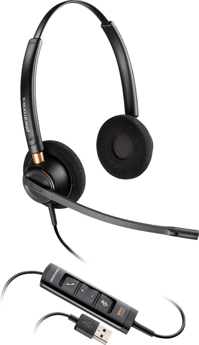POLY EncorePro HW525 Headset Hoofdband Zwart