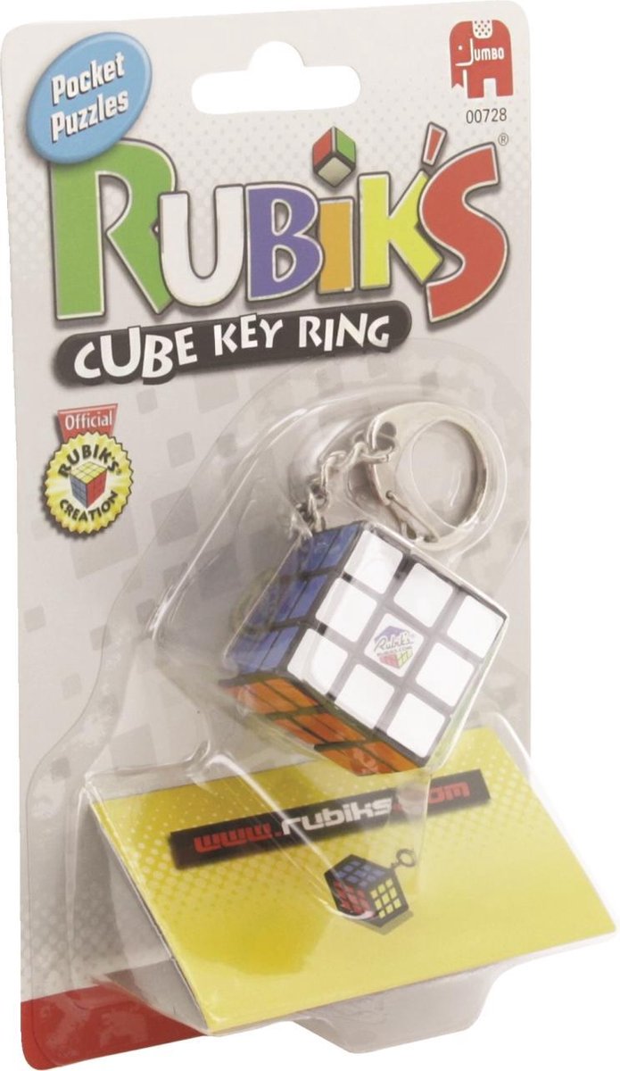 Rubik's Mini Cube Sleutelhanger