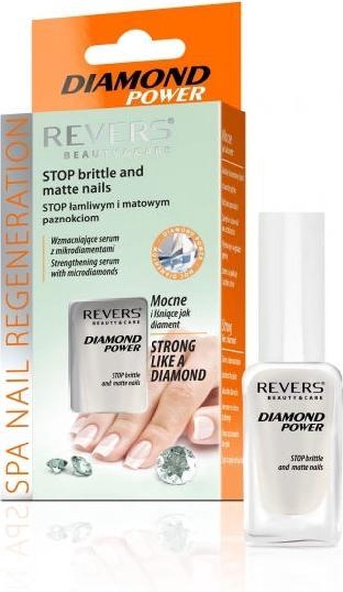 Revers Diamond Power Strong Nails Shinning Like A Diamond