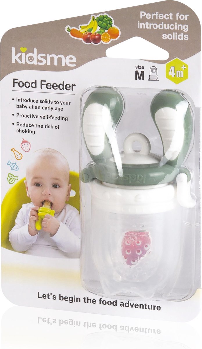 KidsMe Food Feeder Maat M - Grijs