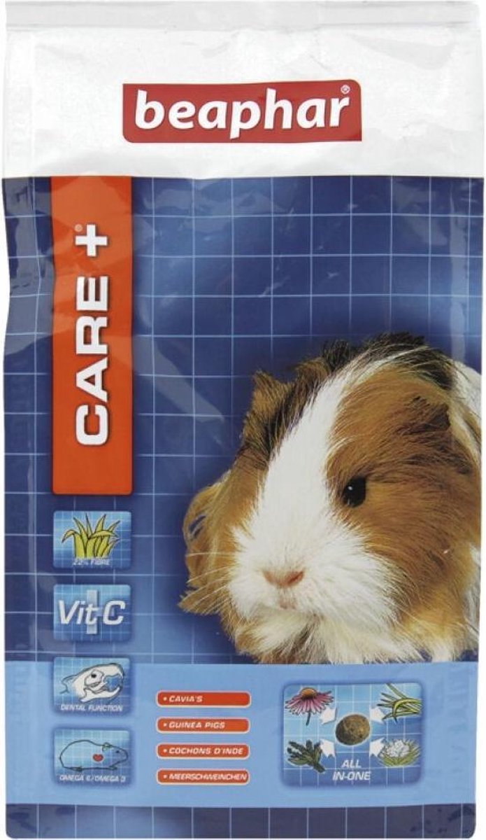 5x Beaphar Care+ Caviavoer 250 gram