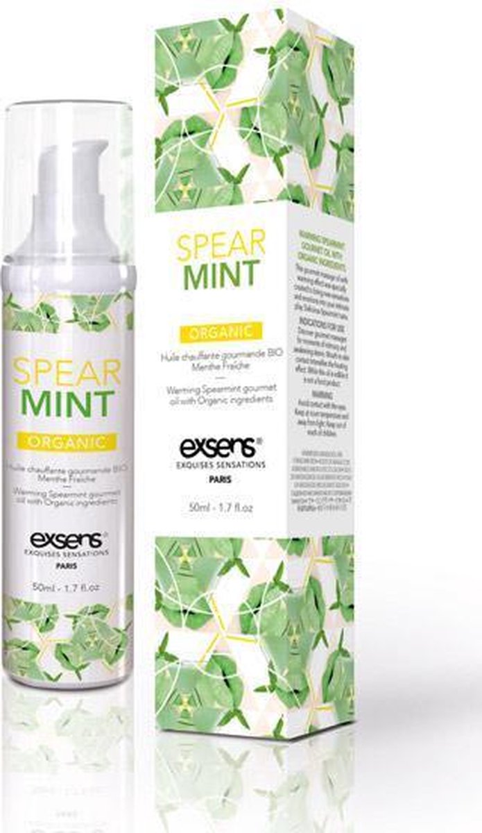 Massage Olie Frisse Munt Bio 50ml | EXSENS
