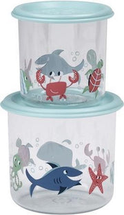 Snackdoosjes Large (set van 2) Ocean