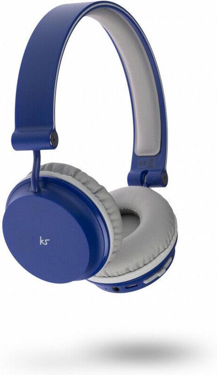 KitSound Metro Bluetooth Koptelefoon - Blauw
