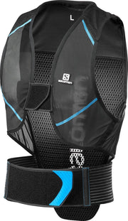 Salomon Flexcell Men Rugbeschermer - Schok absorptie - Ademend - Black/Blue - Small