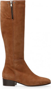 Van Dalen  - Teman hoge laars smal - Womens - Cognac - 40