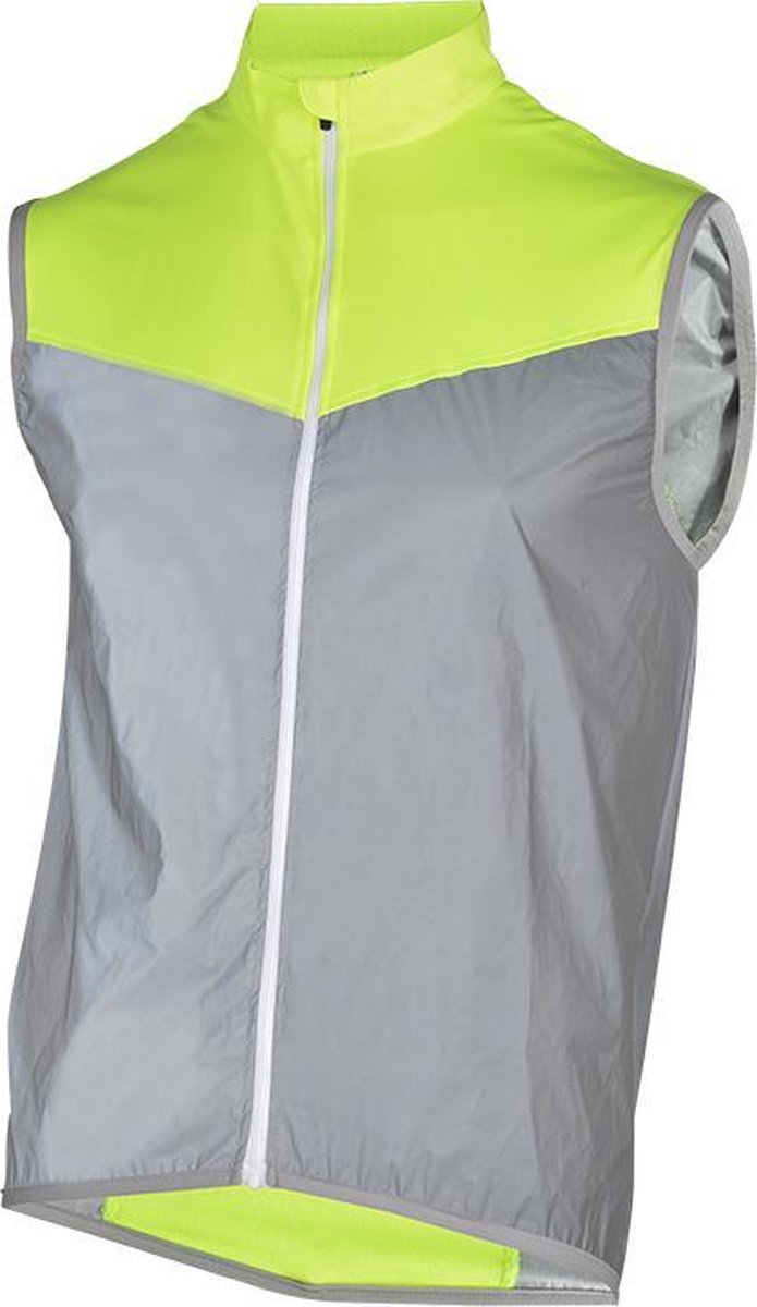 TBG Fietsen Fiets Reflecterend Outdoor Vest Hardlopen Veiligheid Jersey Mouwloos Ademend Vest Nachtwandelen Vest Jas FGY1001 XL