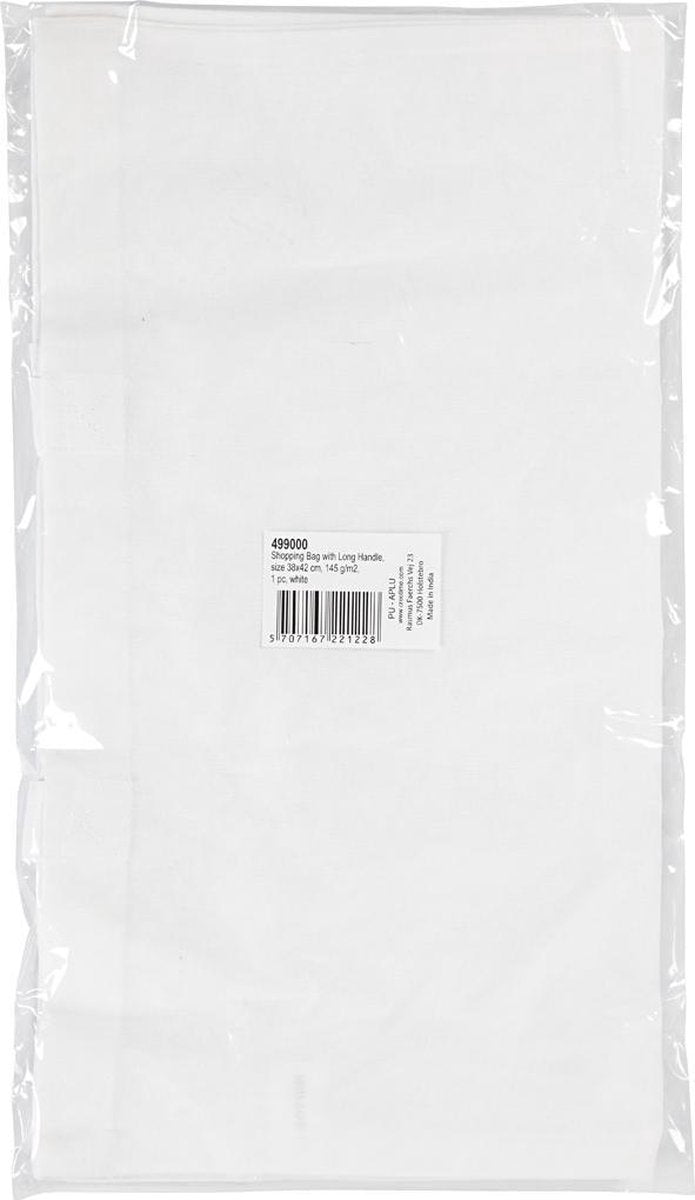 Shopping Bag. white. 38x42 cm. 145 g. 1 pc