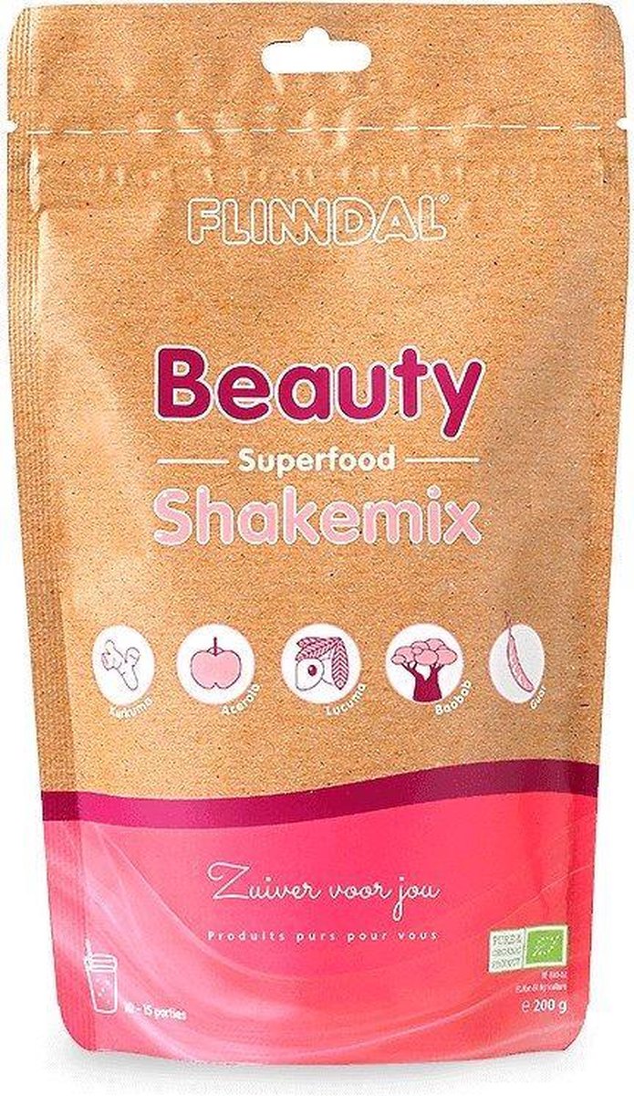 Superfood Shakemix Beauty 200 gram - Dagelijkse boost voor jouw huid