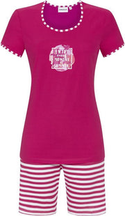 Ringella – Summertime – Pyjama – 0211392 - Framboos - 44