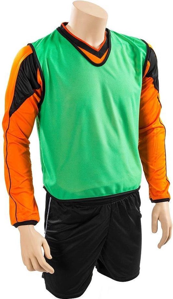 Precision Trainingshesje Bib Lang Polyester Groen 4-9 Jaar