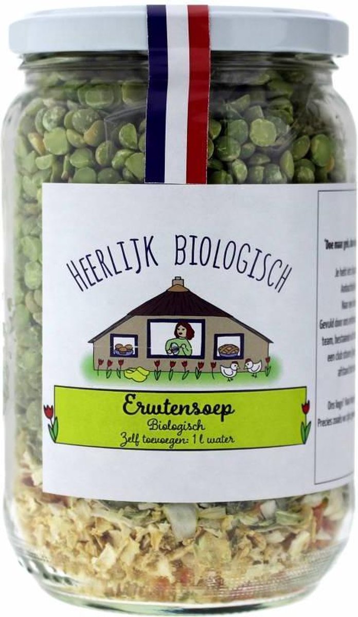 Erwtensoep heerlijk biologisch