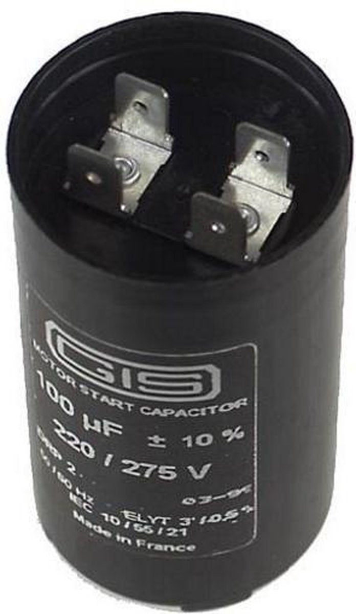UNIVERSEEL - CONDENSATOR ELECTROLYTISCH 100 ΜF 275 V -