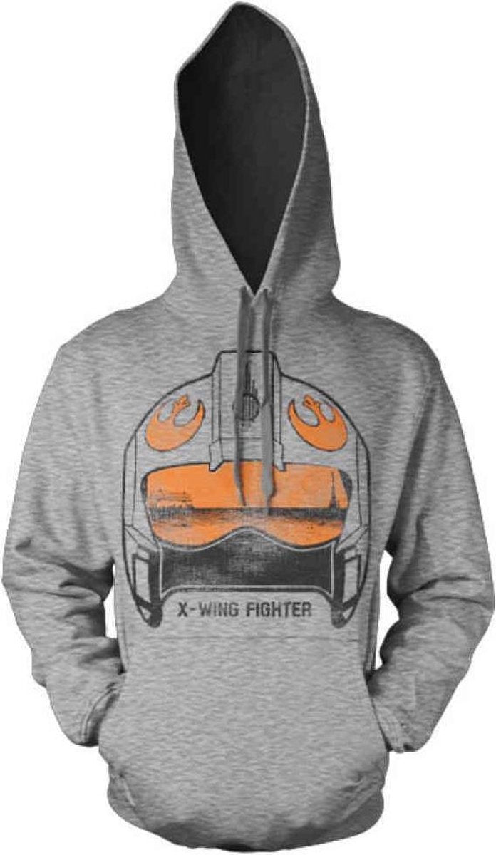STAR WARS - Sweatshirt X-Wing Fighter Helmet - H.Grey (XL)